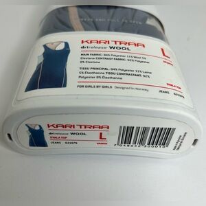 Kari Traa Svala Sleeveless Top | L Blue Peach